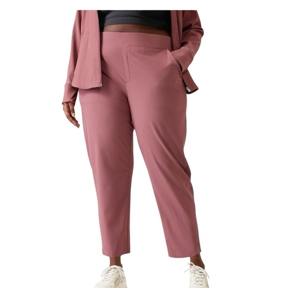 Athleta Size 26 Brooklyn Ankle Pant Recycled Breathable Activewear - Picture 1 of 9
